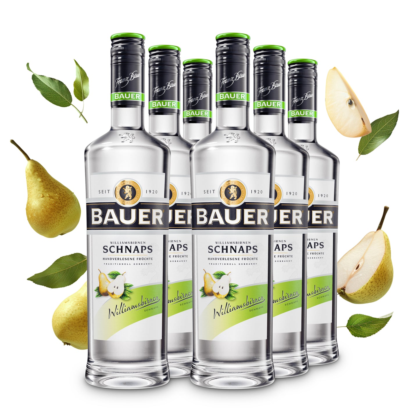 Williamsbirnen Schnaps